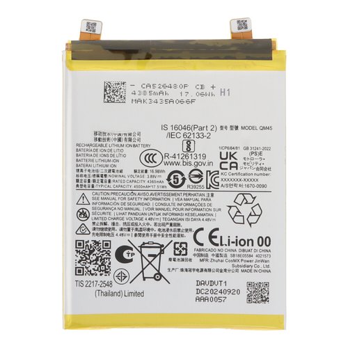 Batería para Motorola Edge 50 Pro QM45 4500mAh
