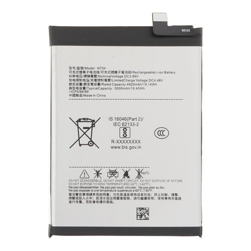 Batería para Nothing Phone 3A / Nothing Phone 3A Pro NT04 5000mAh