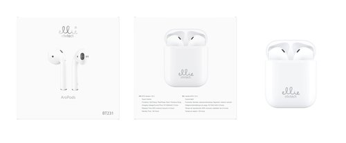 Ellietech BT231 Auriculares TWS Blanco