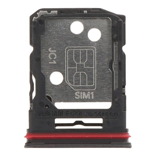 Bandeja SIM para OPPO Reno 13F 5G / Reno13 FS CPH2699 Negro/Gris
