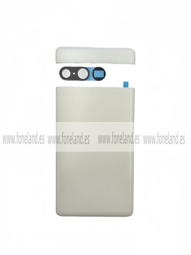 Tapa Trasera para Google Pixel 7 Pro Blanco con Lente