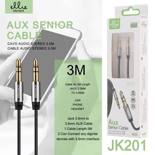 Ellietech JK201 Cable Audio Jack 3.5mm a 3.5mm 3.0M