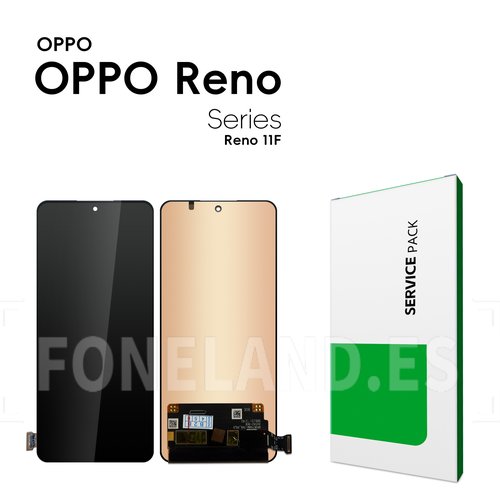Pantalla OPPO Reno 11F /One Plus Nord CE 3 5G/ One Plus Nord CE 4 / K12 Negra Completa LCD+Tactil SERVICE PACK (Version BOE/JDF)