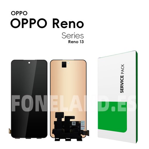 Pantalla OPPO Reno 13 5G (CPH2689, PKM110) sin Marco LCD+TACTIL Completo SERVICE PACK (Version TM)