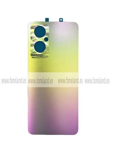 Tapa Trasera para OPPO Reno 8 Lite 5G Plata