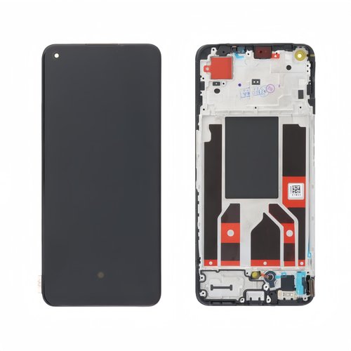 Original Pantalla OPPO Reno 8 5G  Negra Completa Con Marco LCD+Tactil