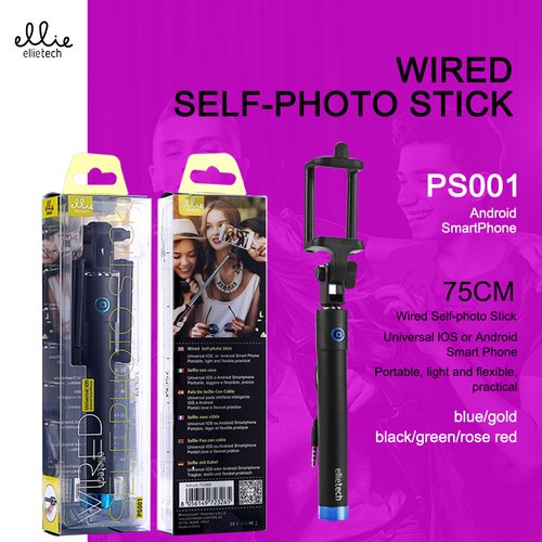 PS001 Ellietech Palo Selfi con Cable