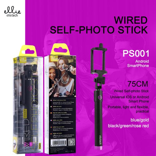 PS001 Ellietech Palo Selfi con Cable