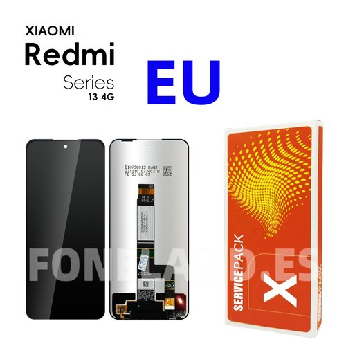 Pantalla Redmi 13 4G/5G // Poco M6 4G (2023) Sin Marco LCD+TACTIL Completo SERVICE PACK 