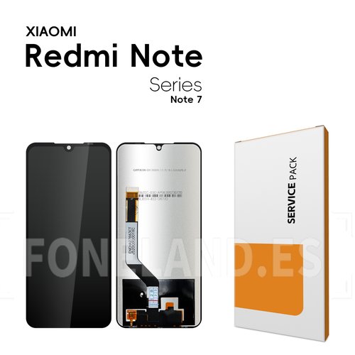 Pantalla Xiaomi Redmi Note 7 / Note 7S / Note 7 Pro 2019 (M1901F7G, M1901F7H, M1901F7I) Completa LCD+Tactil SERVICE PACK