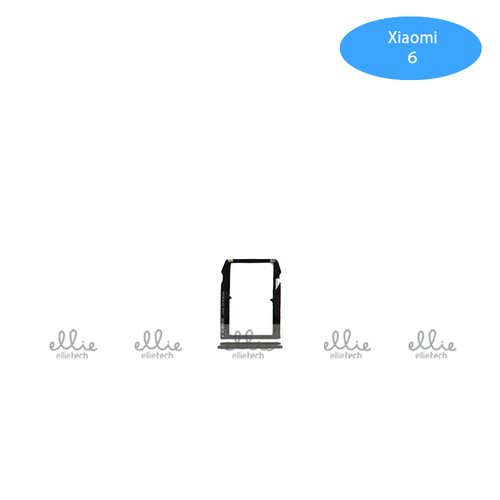 Bandeja de la Tarjeta SIM para Xiaomi Mi 6 Negro