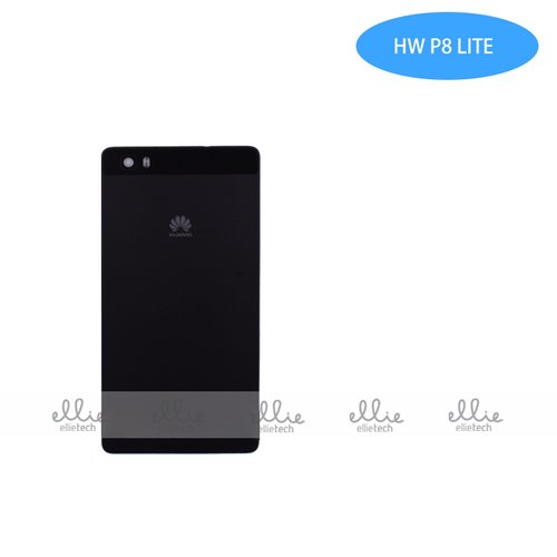 Tapa Trasera Huawei P8 Lite Negra Con Lente