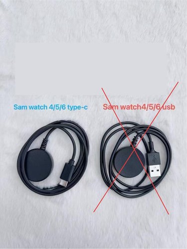 Cargador de Reloj Samsung Watch 4/Watch 5/Watch 6 Con Entrada Tipo C