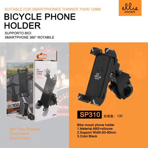 Ellietech SP310 Soporte de Movil para Bicicleta