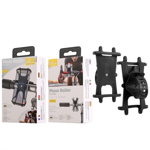 Ellietech SP313 Soporte de Silicona para Movil para Bicicleta