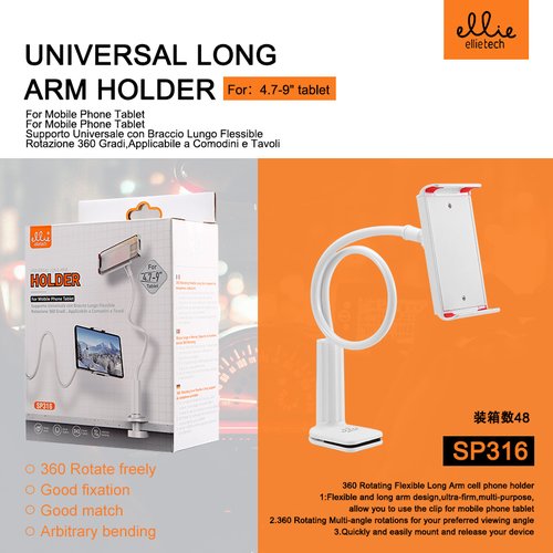Ellietech SP316 Soporte Universal con Brazo Largo