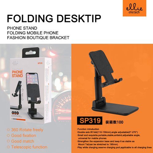 Ellietech SP319 Soporte Universal para Movil Extensible