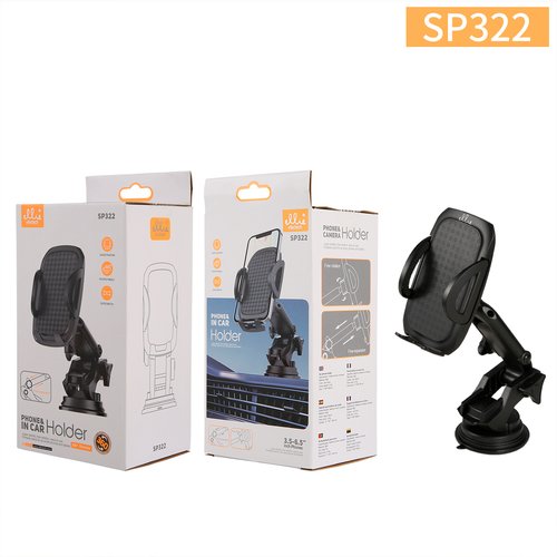 Ellietech SP322 Soporte de Telefono Movil para Coche