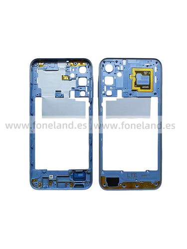 Carcasa intermedia para Samsung A15 4G A155F Azul