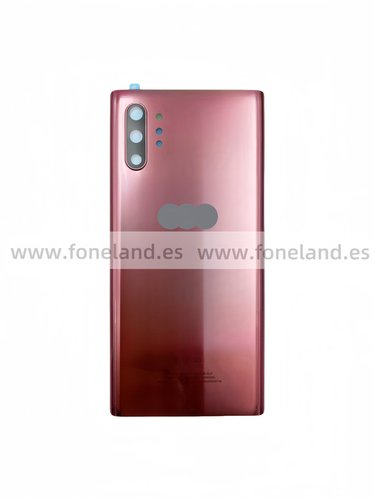Tapa Trasera para Samsung Note 10 Plus N975F Rosa con Lente EXCELLENT