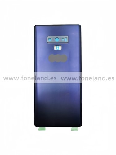 Tapa Trasera Samsung Note 9 N960F Azul con Lente