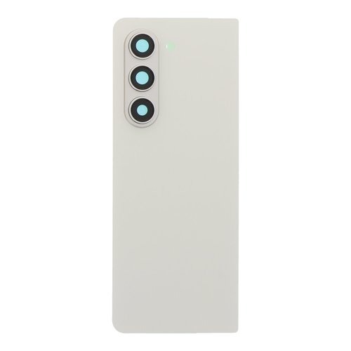 Cubierta de bateria Trasera Para SM - Z Fold5 F946B Blanco con lente Tapa Calidad Premium