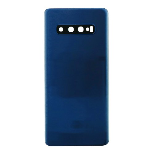 Cubierta de bateria Trasera SM - G975 GALAXY S10 Plus Azul con lente Tapa Calidad Premium