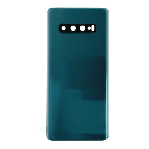 Cubierta de bateria Trasera SM - G975 GALAXY S10 Plus Verde con lente Tapa Calidad Premium