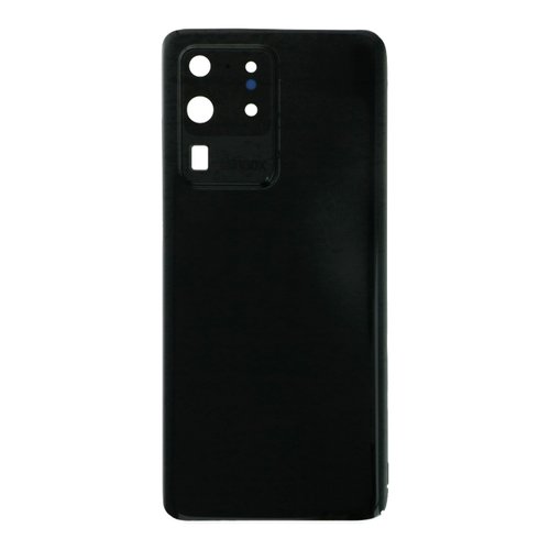 Cubierta de bateria Trasera para SM - S20 Ultra G988 Negro con lente Tapa Calidad Premium