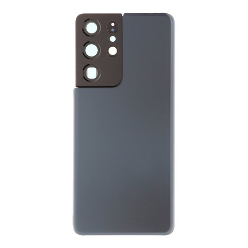 Cubierta de bateria Trasera SM - S21 Ultra 5G G998B Azul con lente Tapa Calidad Premium