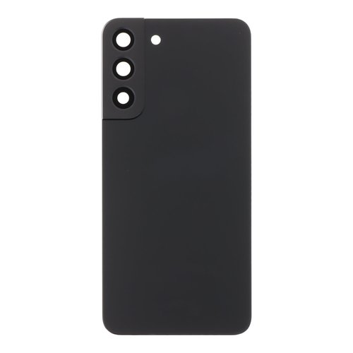 Cubierta de bateria Trasera SM - S22 Plus 5G S906B Negro con lente Tapa Calidad Premium