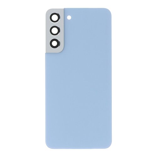 Cubierta de bateria Trasera SM - S22 Plus 5G S906B Azul Cielo con lente Tapa Calidad Premium