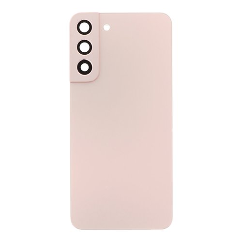 Cubierta de bateria Trasera SM - S22 Plus 5G S906B Rosa con lente Tapa Calidad Premium