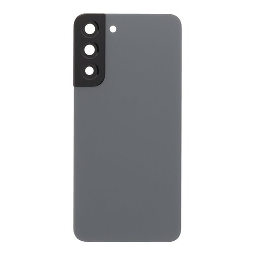 Cubierta de bateria Trasera SM - S22 Plus 5G S906B Gris con lente Tapa Calidad Premium