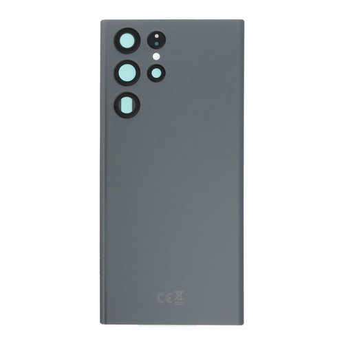Cubierta de bateria Trasera SM - S22 Ultra 5G S908B Gris con lente Tapa Calidad Premium