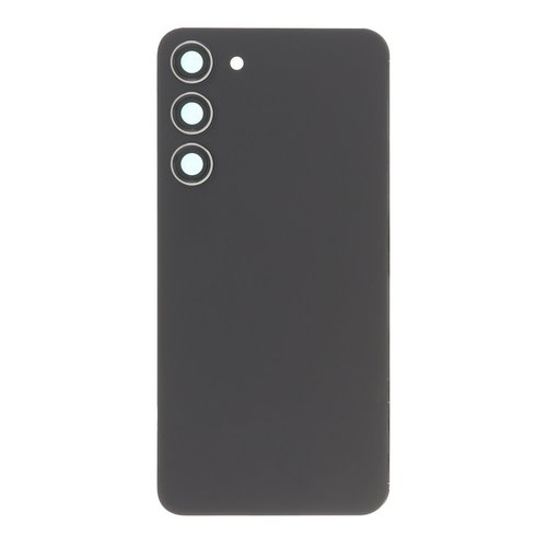 Cubierta de bateria Trasera SM - S23 Plus S916B Negra con lente Tapa Calidad Premium