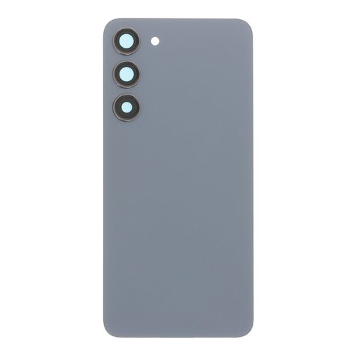 Cubierta de bateria Trasera SM - S23 Plus S916B Gris con lente Tapa Calidad Premium