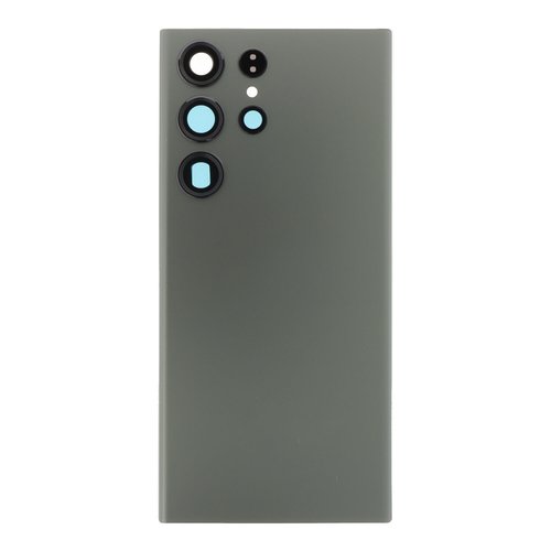 Cubierta de bateria Trasera SM - S23 Ultra S918B Verde Oscuro con lente Tapa Calidad Premium