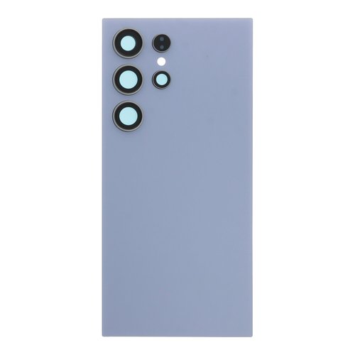 Cubierta de bateria Trasera para SM - S24 Ultra S928B Azul con lente Tapa Calidad Premium