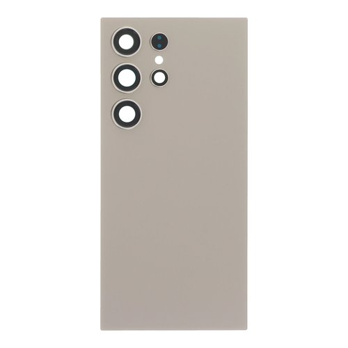 Cubierta de bateria Trasera para SM - S24 Ultra S928B Gris con lente Tapa Calidad Premium