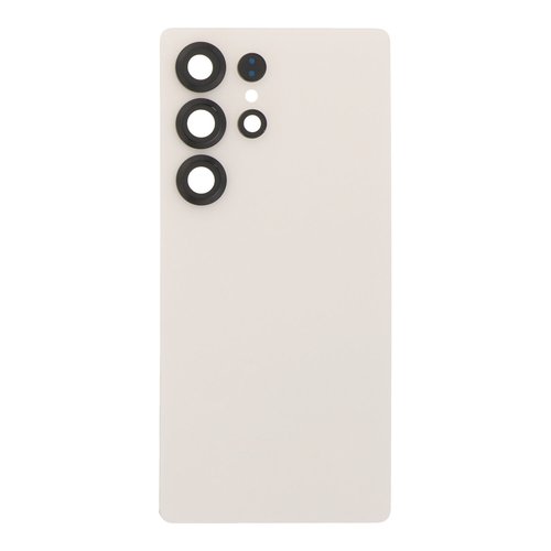 Cubierta de bateria Trasera para SM - S25 Ultra 5G S938B Oro Rosado con lente Tapa Calidad Premium