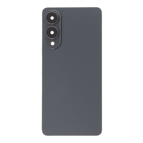 Cubierta de bateria Trasera para SM - S25 Edge Negro con lente Tapa Calidad Premium