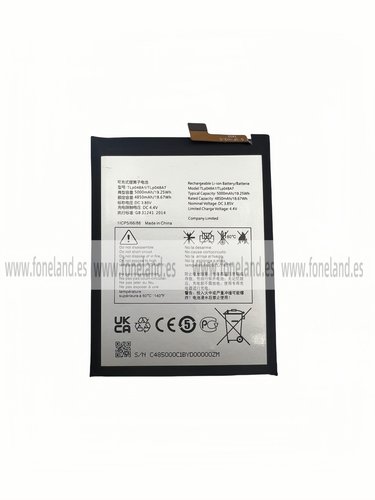 Batería TCL 408 / TCL 406 / TCL 405 / TCL 305 / TCL 20S / TCL 20L PLUS / TCL 20 SE / 30 SE (TLp048A7 / TLp048A1 / TLP048A8 )