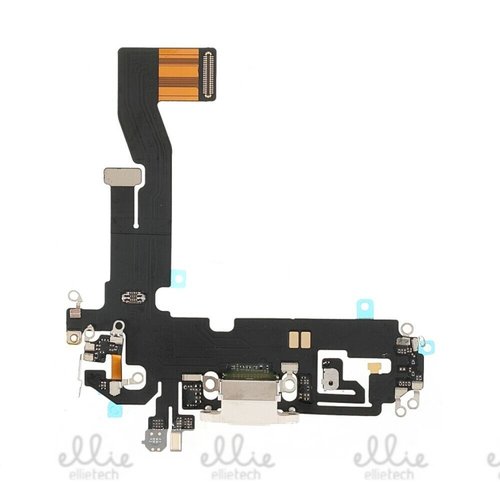 Cable Flex de Carga para iPhone 12 / 12 Pro Blanco ORIGINAL
