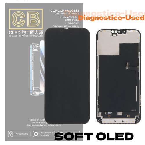 Pantalla “CB SOFT OLED Diagnostico-Used” iPhone 13 Pro Max LCD+TACTIL Completo