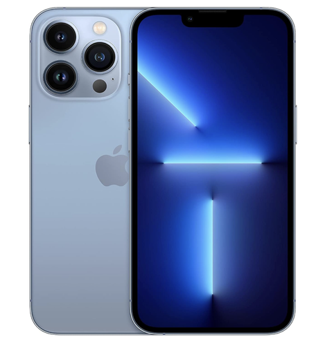 *Móvil iPhone 13 Pro – 128GB Azul Grado A, Salud de Batería Entre 80%-85% SIM Física (USADO)