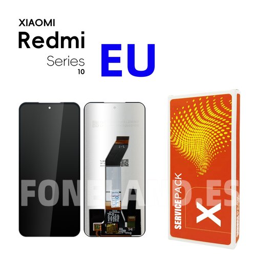 Pantalla Redmi 10 / Redmi 10 Prime (2021/2022) Sin Marco LCD+TACTIL Completo SERVICE PACK 