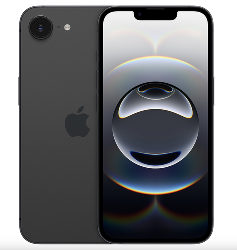 *Móvil iPhone 16e – 128GB Negro Grado A, Salud de Batería Entre 95% SIM Física (USADO) con Caja