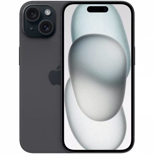 *Móvil iPhone 15 – 256GB Negro Grado A, Salud de Batería Entre 80%-90% SIM Física (USADO)