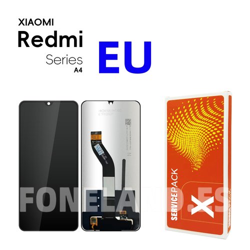 Pantalla Redmi A4 5G Sin Marco LCD+TACTIL Completo SERVICE PACK 